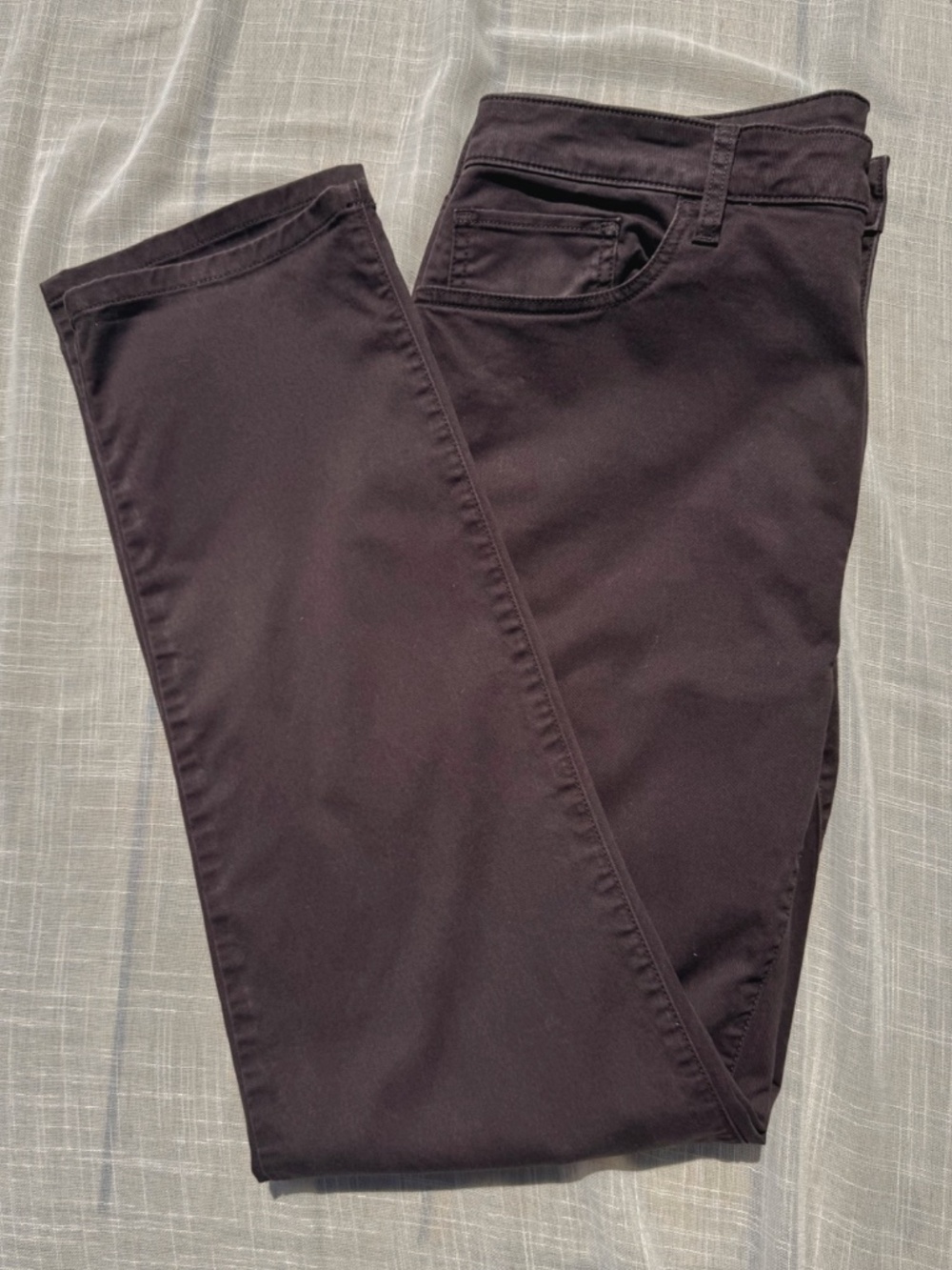 Flint & Tinder 365 Pant Straight Fit Brown Stretch Cotton Men’s 34x32